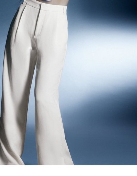 Zara full length pants with side slits at hem - Picture 4 of 8